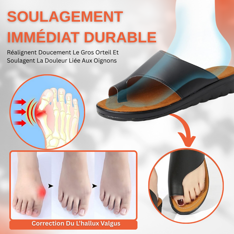 Sandale Correctrice Hallux Valgus Femmes