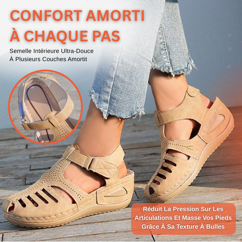 Sandales Orthopédiques Pour Femmes Compensées