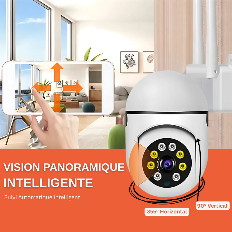 Caméra De Surveillance Extérieure Connectée