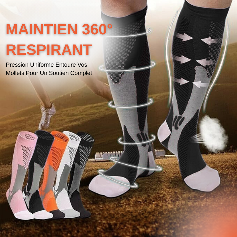 Chaussettes de compression