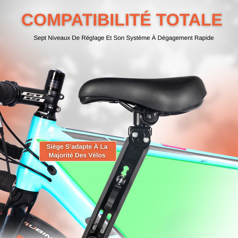 Guidon de Vélo Pour Enfant et Siège De Vélo Pour Enfant Réglable