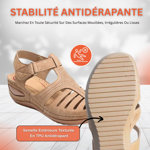 Sandales Orthopédiques Pour Femmes Compensées