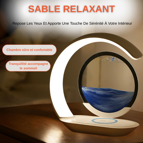 Lampe de Table Sablier 3D