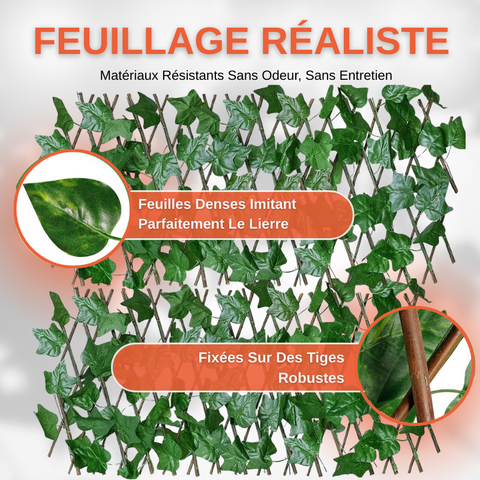 Clôture de Plante de Jardin Artificielle