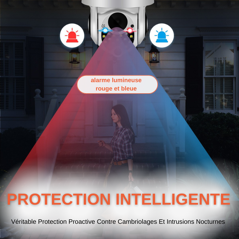 Caméra De Surveillance Wifi Sans Fil