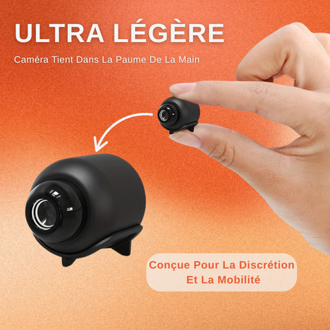 Mini Caméra De Surveillance IP Wifi 1080P Avec Vision Nocture