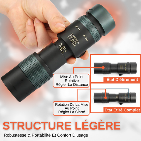 Télescope Monoculaire étanche à haute définition