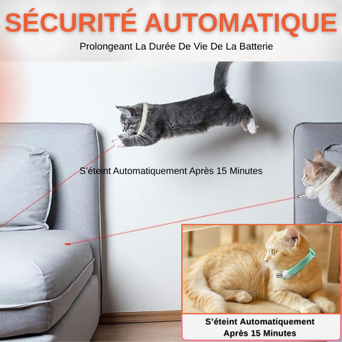 Collier Laser Pour Chat Automatique