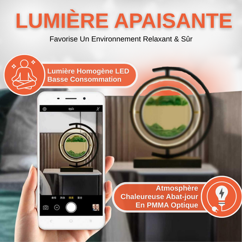 Lampe Sable Mouvant