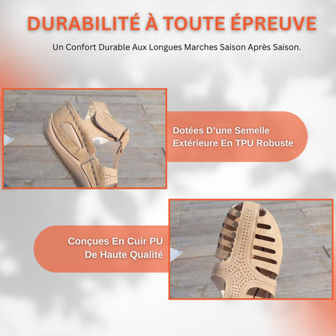 Sandales Orthopédiques Pour Femmes Compensées