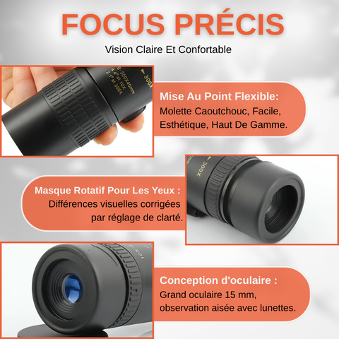 Télescope Monoculaire étanche à haute définition