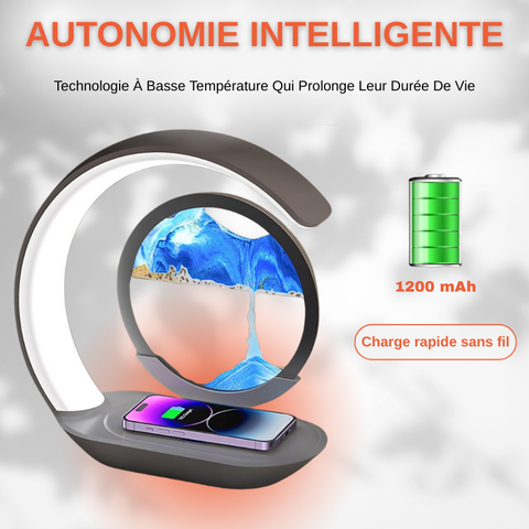Lampe de Table Sablier 3D