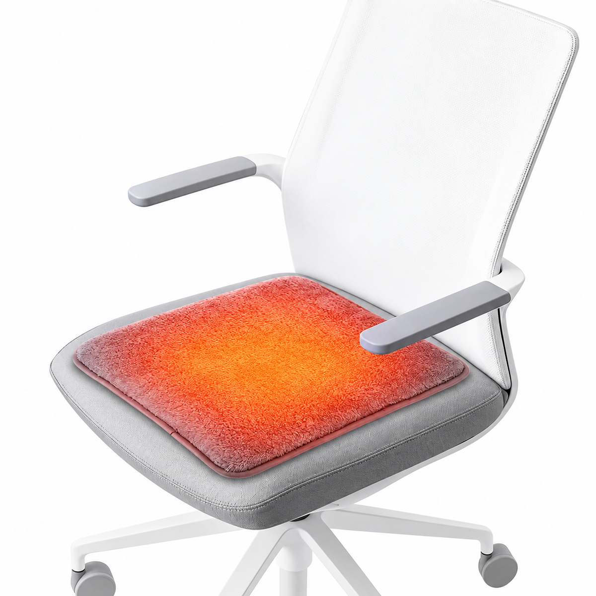 Coussin de Siège Chauffant USB à 4 Niveaux de Température