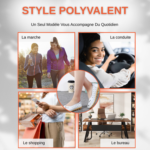 Ballerines En Cuir Confortables