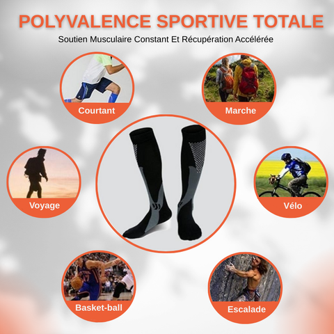 Chaussettes de compression