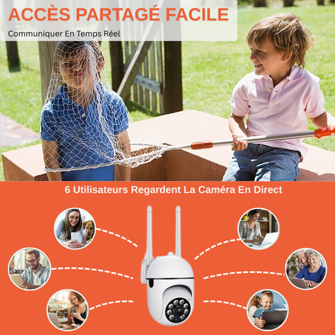 Caméra De Surveillance Extérieure Connectée