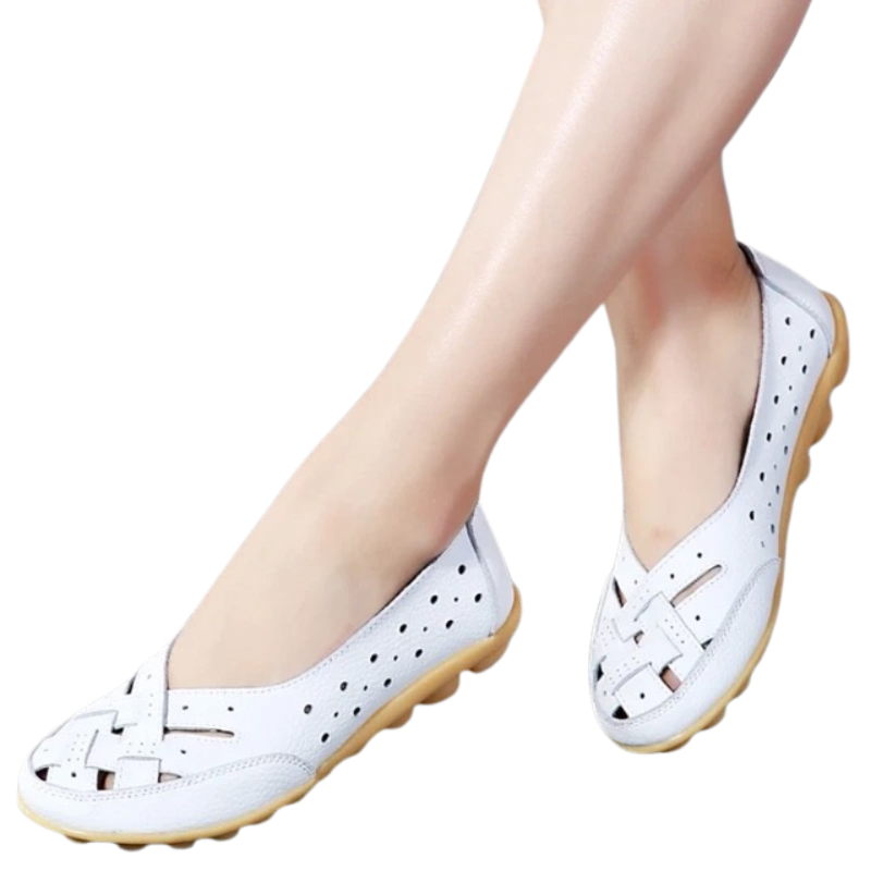 Ballerines En Cuir Confortables