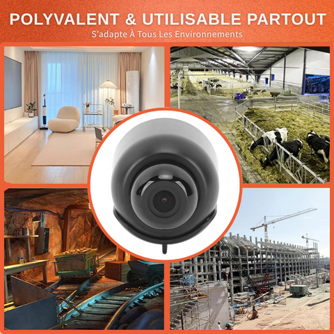 Mini Caméra De Surveillance IP Wifi 1080P Avec Vision Nocture