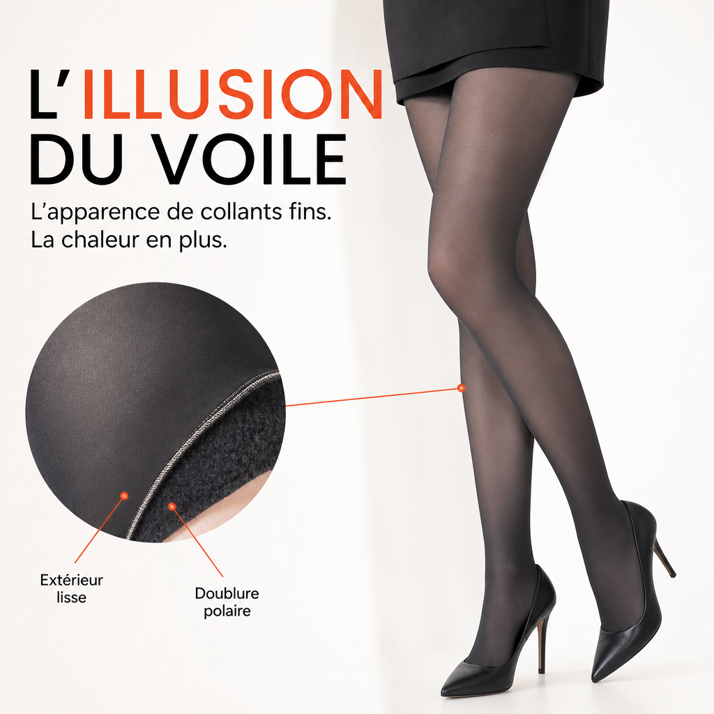 Collants Chauds Polaire Pour Femme