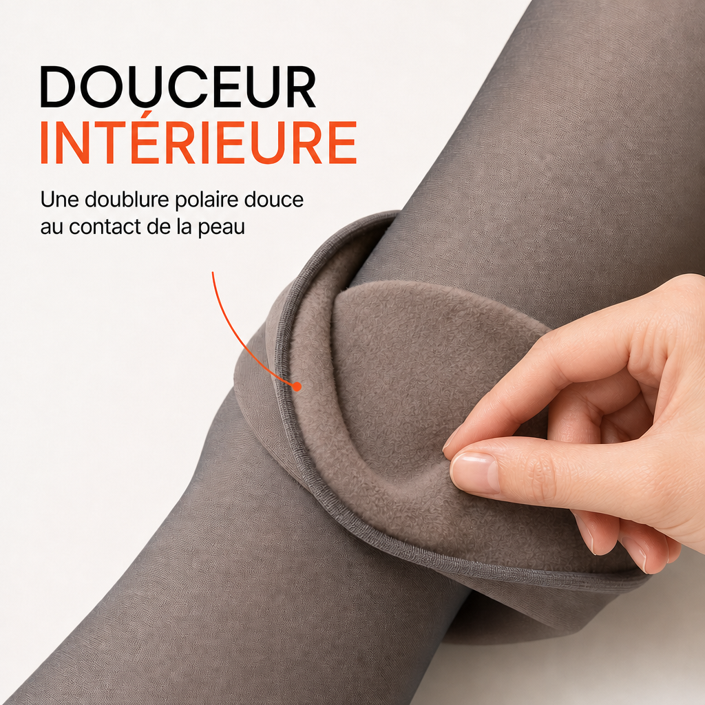 Collants Chauds Polaire Pour Femme