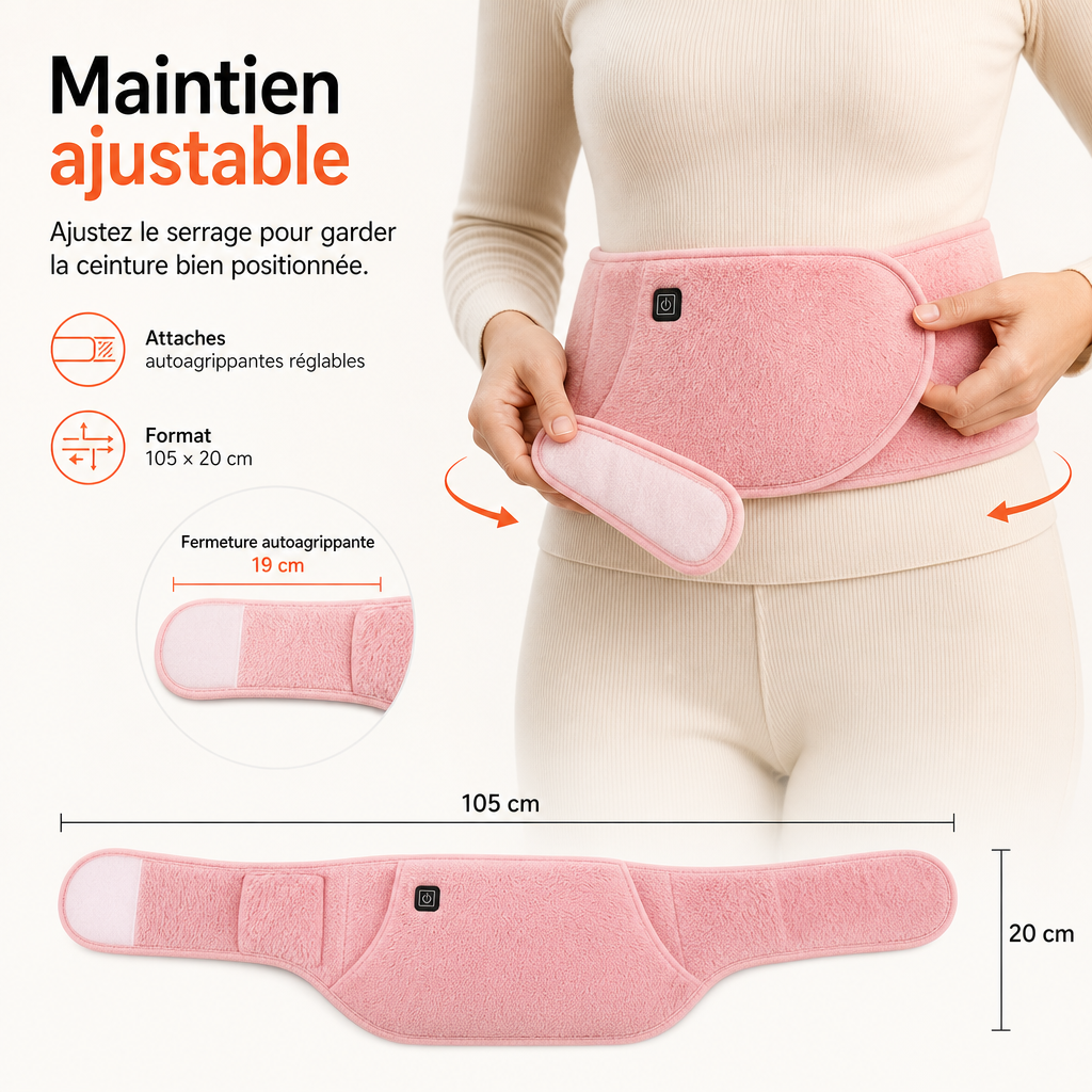 Coussin Chauffant Électrique USB pour Mains, Pieds & Abdomen