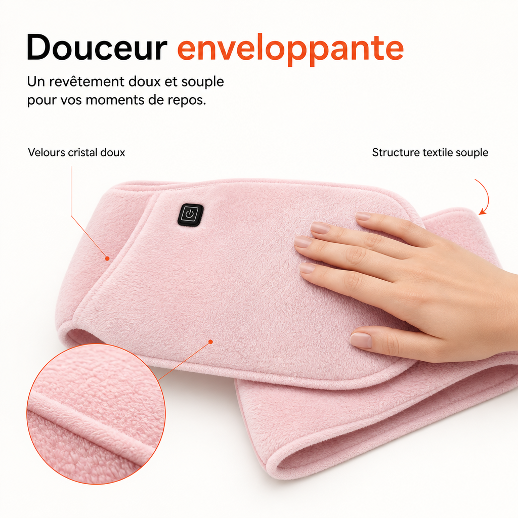 Coussin Chauffant Électrique USB pour Mains, Pieds & Abdomen
