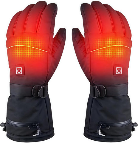 Gants Chauffants Hiver Unisexes Imperméables avec Batterie Rechargeable warmstyle®