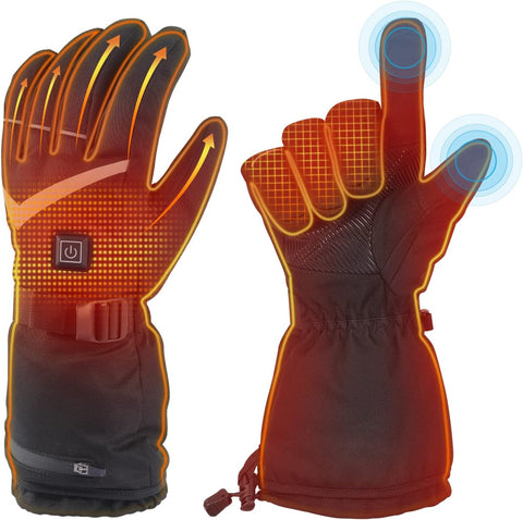 Gants Chauffants Hiver Unisexes Imperméables avec Batterie Rechargeable warmstyle®
