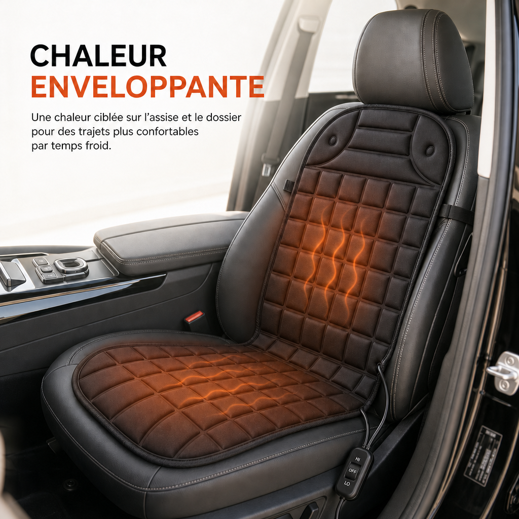 Housse de Siège Chauffante pour Voiture
