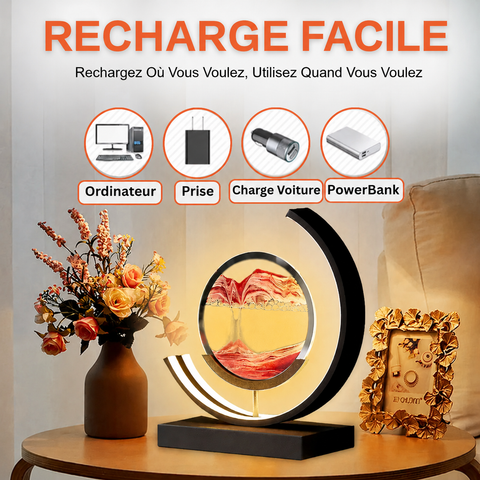 Lampe Sable Mouvant