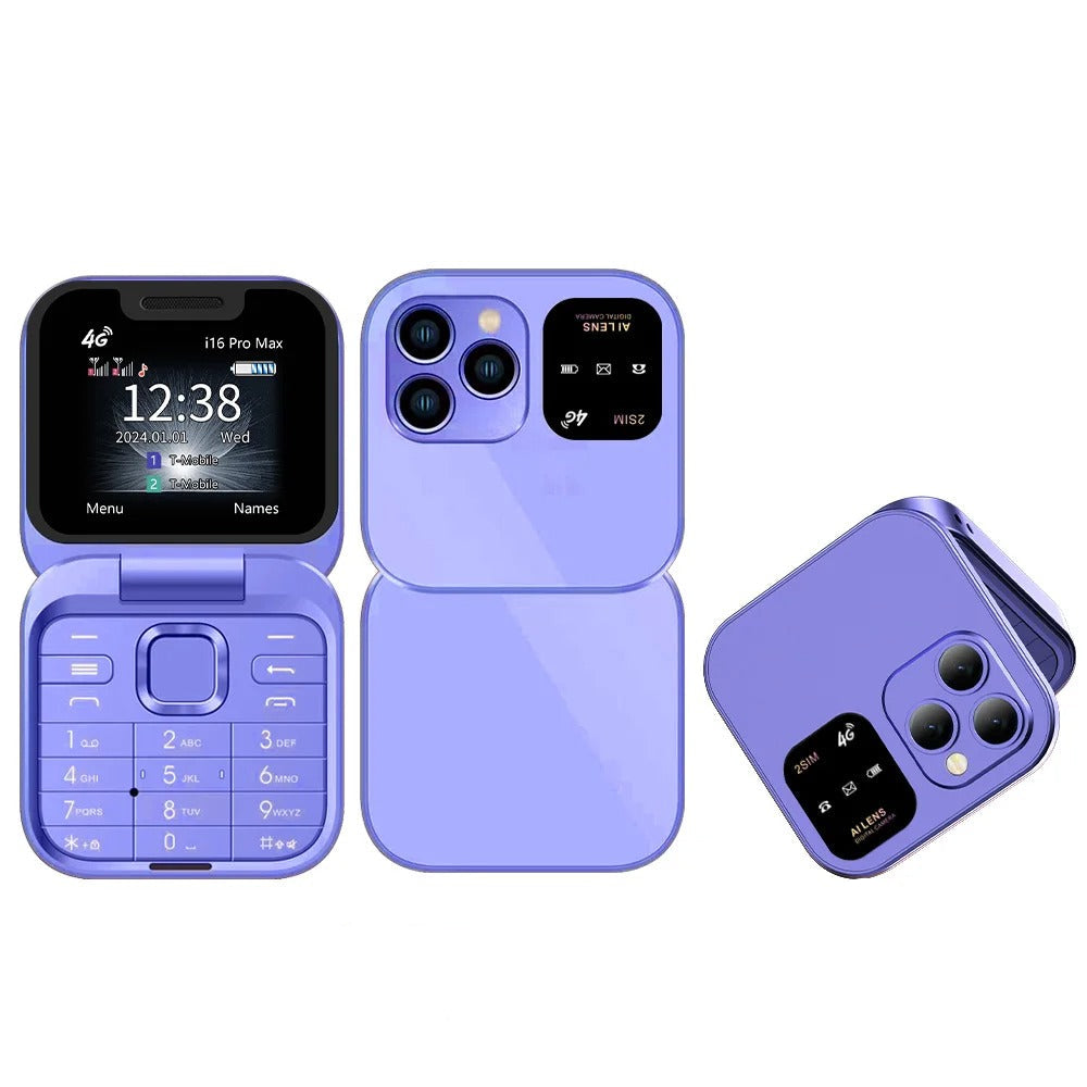 Téléphone Pliable Double Sim